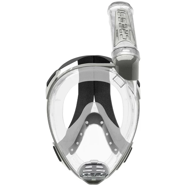 Cressi Duke Tam Yüz Maskesi  CLEAR-SILVER S - M - 3