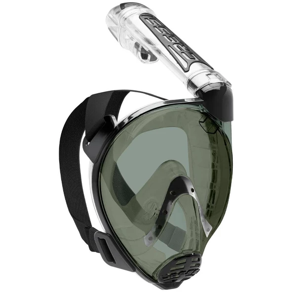Cressi Duke Tam Yüz Maskesi  CLEAR-BLACK-SMOKED LENS S - M - 2