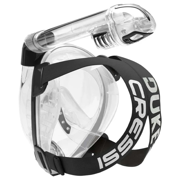 Cressi Duke Tam Yüz Maskesi  CLEAR-BLACK S - M - 4