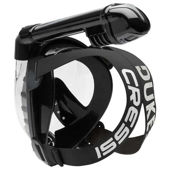 Cressi Duke Tam Yüz Maskesi  BLACK-BLACK M - L - 4