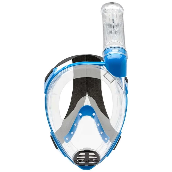 Cressi Baron Tam Yüz Maskesi  CLEAR-BLUE S - M - 2