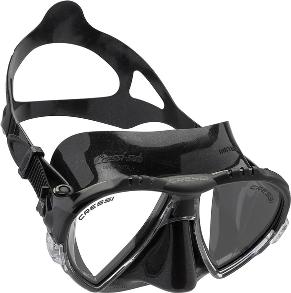 Cressi Pro Star Palet Maske Şnorkel Seti  BLACK NO:41-42 - 5