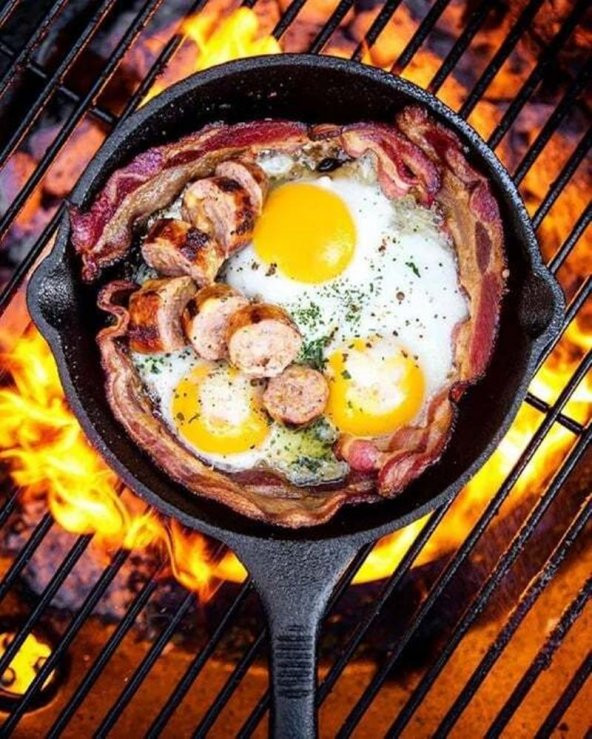 Campout Döküm Tava 12 INCH - 3