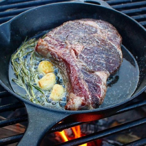 Campout Döküm Tava 12 INCH - 4