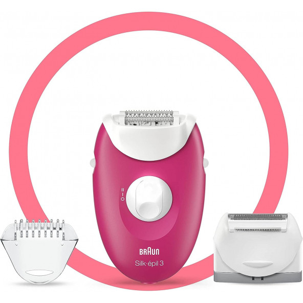 Braun Silk Epil 3 3276 Smartlight, 2'si 1 Arada Epilatör