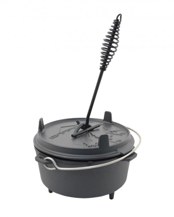 Campout Döküm Tencere 12 INCH - 3