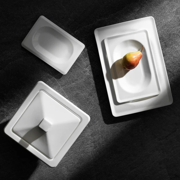 Schafer Blanc Bone Yemek Takımı 60 Parça-Beyaz - 3