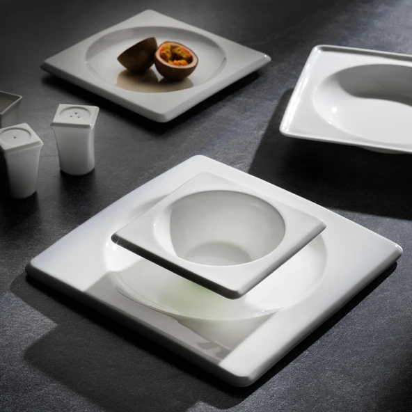 Schafer Blanc Bone Yemek Takımı 60 Parça-Beyaz - 11