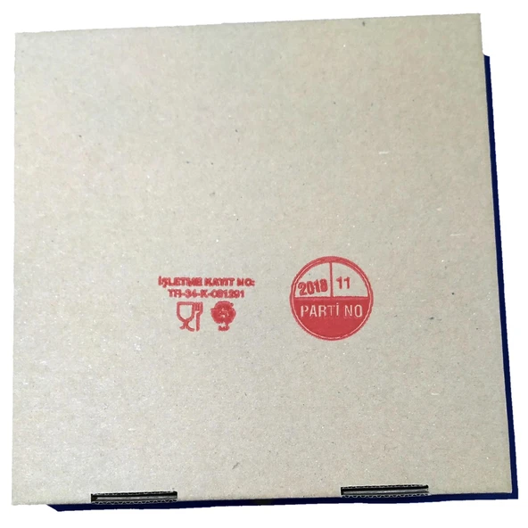 Pizza Kutusu 26x26x4cm 50 Adet - Resim 4