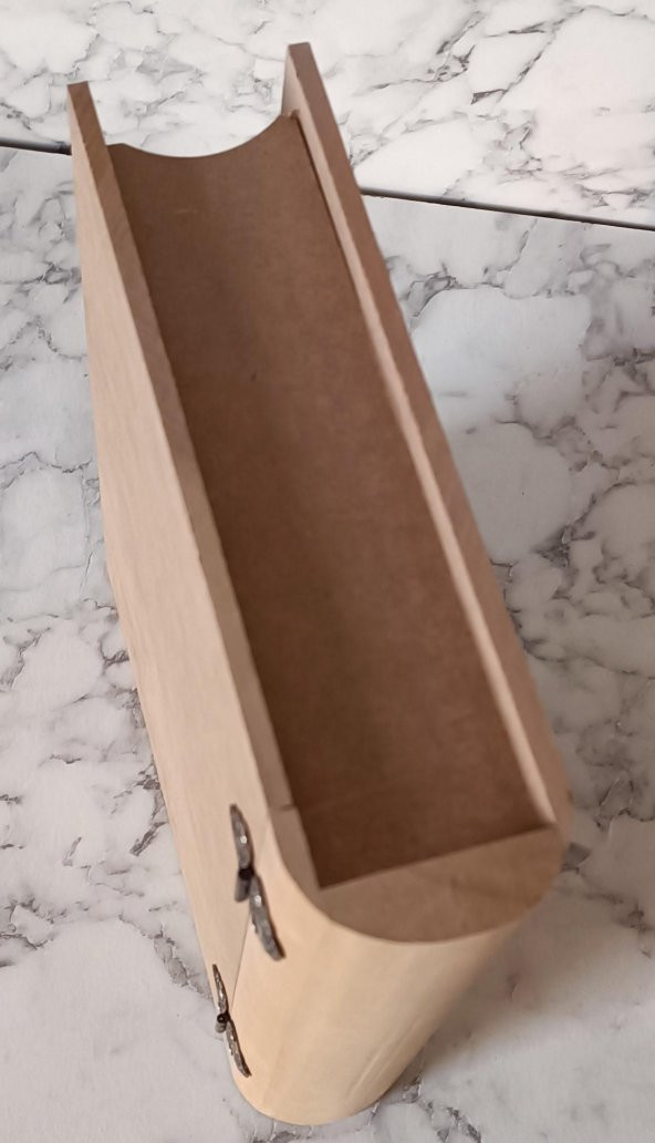 Hobi Adn 90202 Kitap Kutu Ahşap MDF HAM Ankara Siteler Ürünü Kutuda Sevk El Yapım - 4