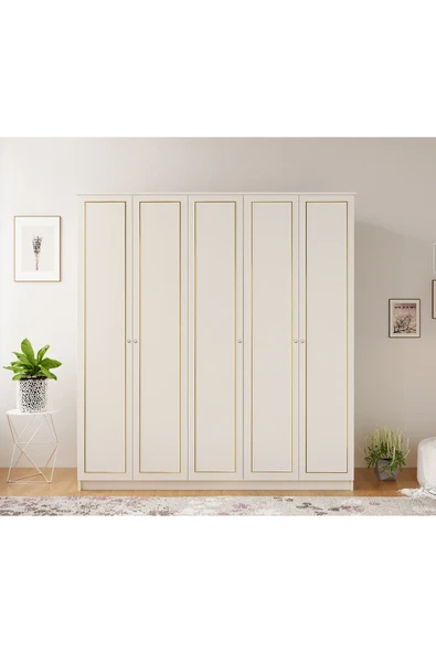 Rabi GOLD 5 KAPAKLI GARDIROP