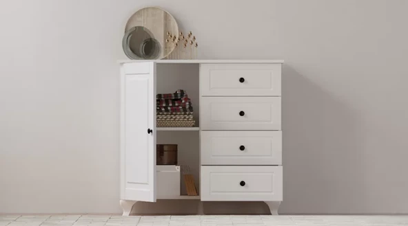 Rabi Beyza Country Mini Şifonyer - 3