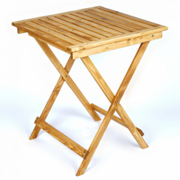 Woodensa Balkon Masası Bahçe Masası Katlanır Masa  Ahşap Masa PNR522