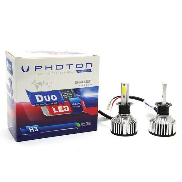 Photon DUO H3 12V LED HEADLIGHT DU3913 ürün görseli 1
