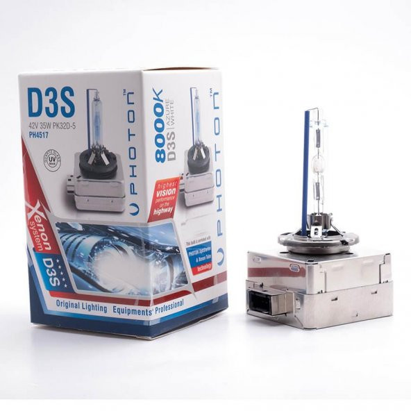 Photon D3S 8000K VISION D SERİSİ XENON AMPÜL PH4517 ürün görseli