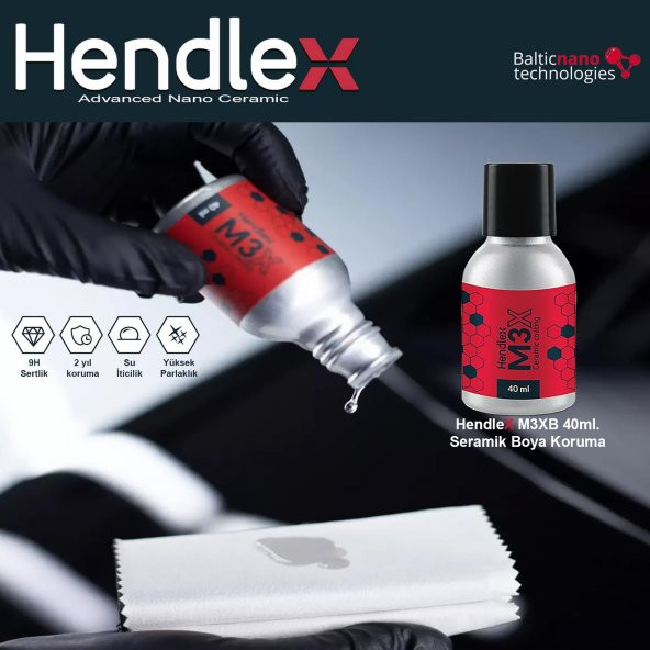 HENDLEX Seramik Boya Koruma / M3X 40ml sise - 3