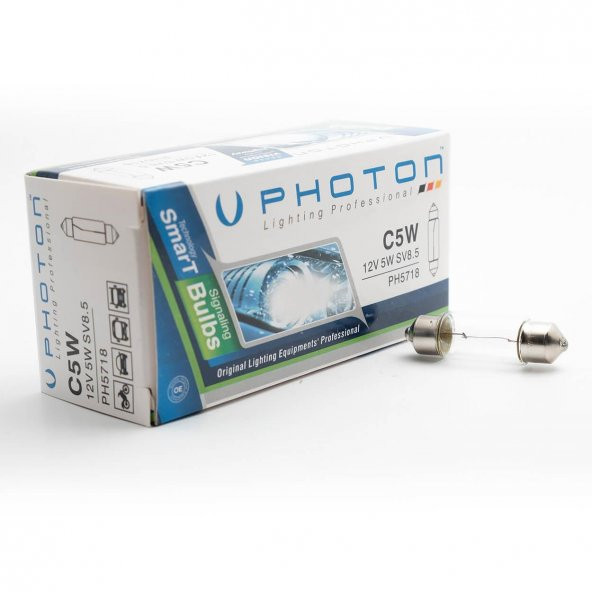 PHOTON C5W 12V 36MM STANDART SOFIT AMPÜL PH5718 ürün görseli 1