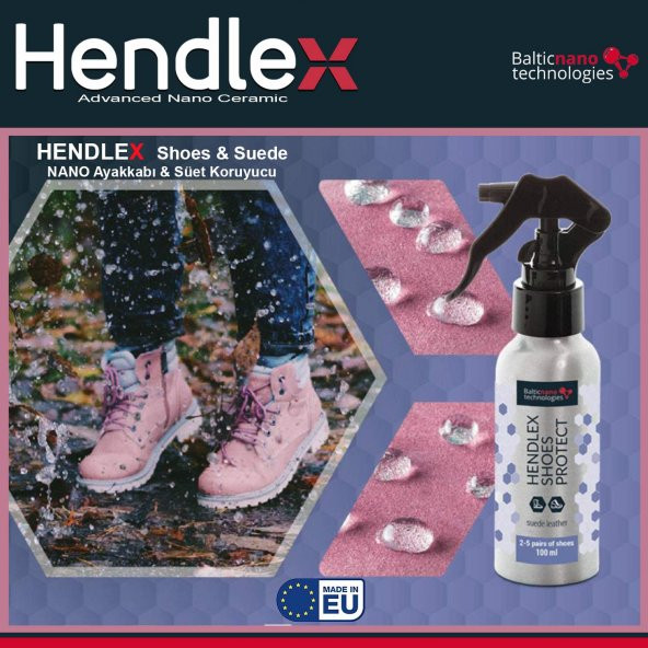 HENDLEX Süet Ayakkabi Su Geçirmez Koruma Sprey 100ml - 6