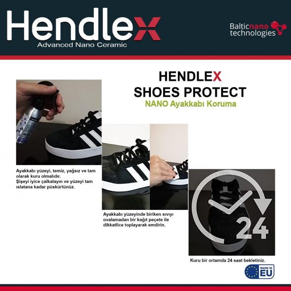 HENDLEX Ayakkabi ve Tekstil Sivi Koruma Sprey 100ml - 6