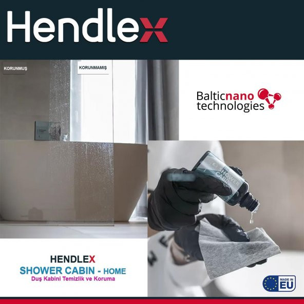 HENDLEX Cam Dusakabin Temizlik ve Koruma Seti - 7