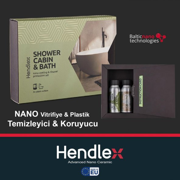 HENDLEX Banyo & Dusakabin Temizlik ve Koruma Seti - 6