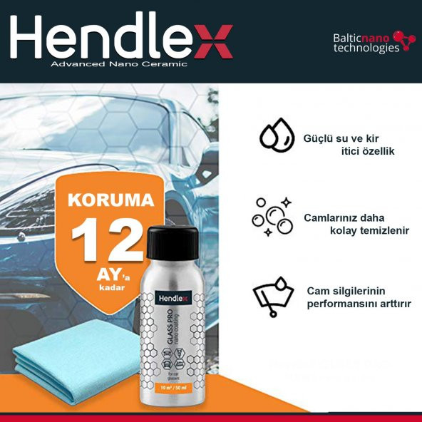 HENDLEX Nano Cam Su itici Kaplama 50ml - 3