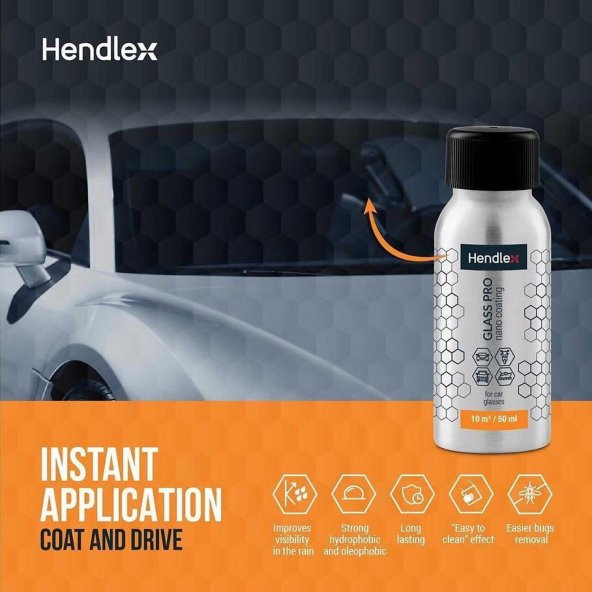 HENDLEX Nano Cam Su itici Kaplama 50ml - 7