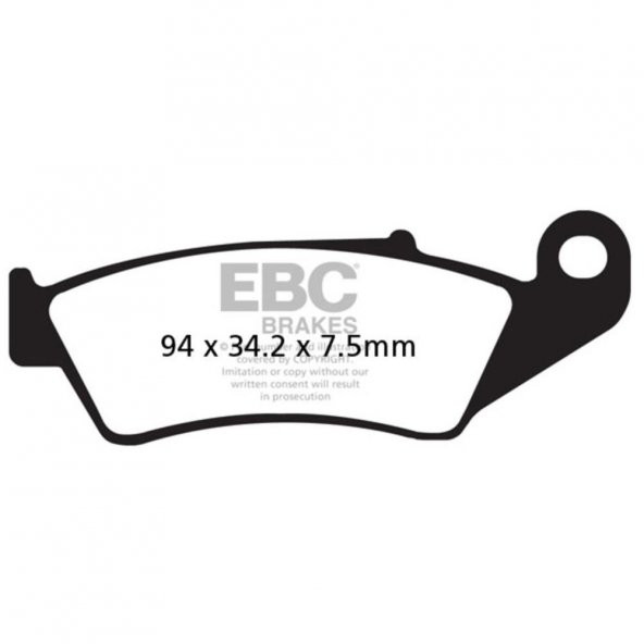 EBC EPFA185HH HONDA XL650-XL700 , BETA ENDURO RR RACING FREN BALATASI