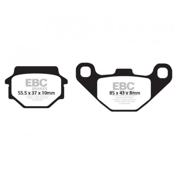 EBC FA067R POLARIS EBC SINTER FREN BALATASI