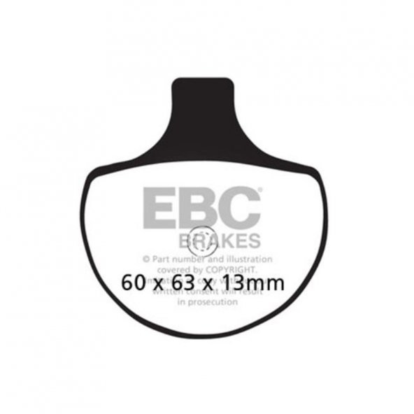 EBC FA094 HARLEY DAVIDSON FXD/FXS 84-89 ÖN FREN BALATASI