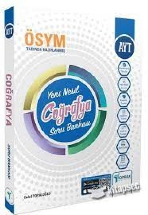 AYT Coğrafya Soru Bankası Toprak Yayıncılık