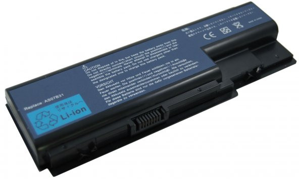 RETRO RACL-044  Acer Aspire 6530, TravelMate 7530G Notebook Bataryasi-6 Cell