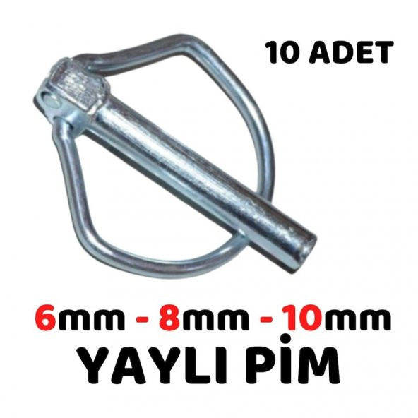 Yaylı Pim Traktör Pimi (10 Adet) (530007723)