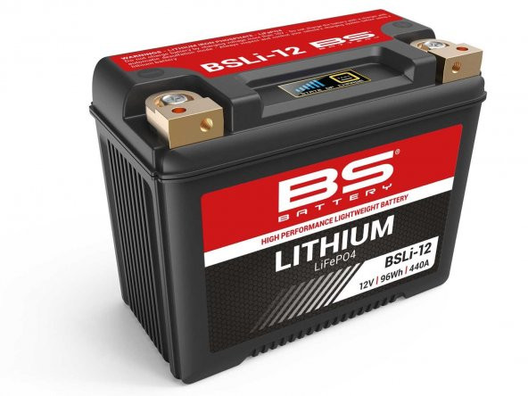 BS BATTERY BSLI-12 Lithium-Ion Battery Motosiklet Aküsü ürün görseli 1