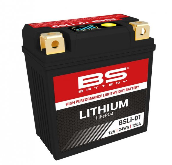 BS BATTERY BSLI-01 Lithium-Ion Battery KTM Original Equipment Motosiklet Aküsü