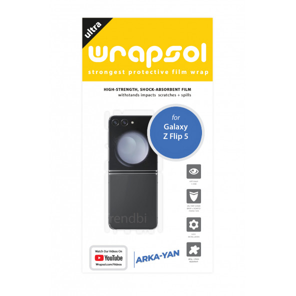 GALAXY Z FLİP 5 ARKA YAN KORUYUCU POLİÜRETAN FİLM - 2
