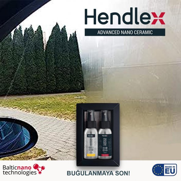 HENDLEX Cam Bugu Önleyici Set 50ml.x2 - 7