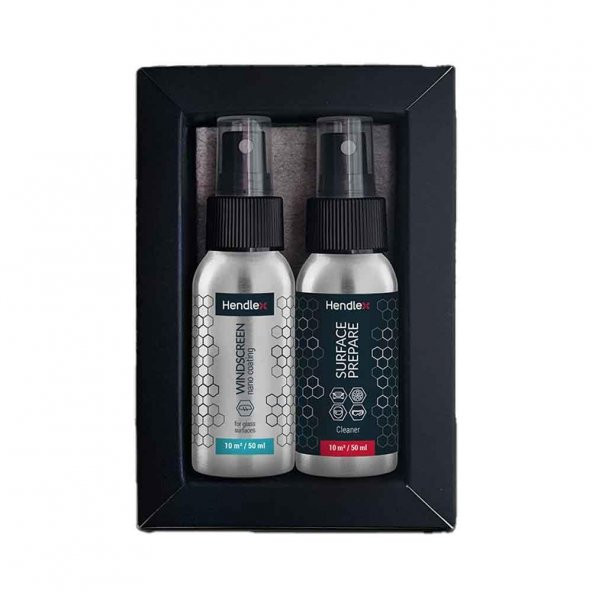 HENDLEX Cam Temizlik ve Su itici Set 50ml.x2 - 2