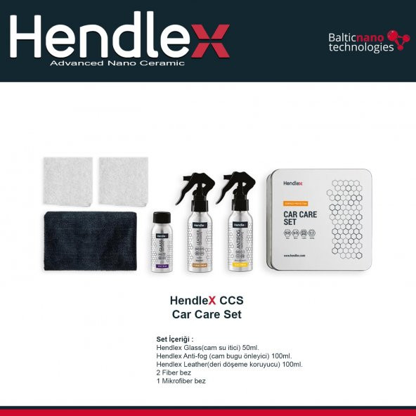 HENDLEX Car Care Set - Su itici-Bugu Önleyici-Deri Koruma - 2