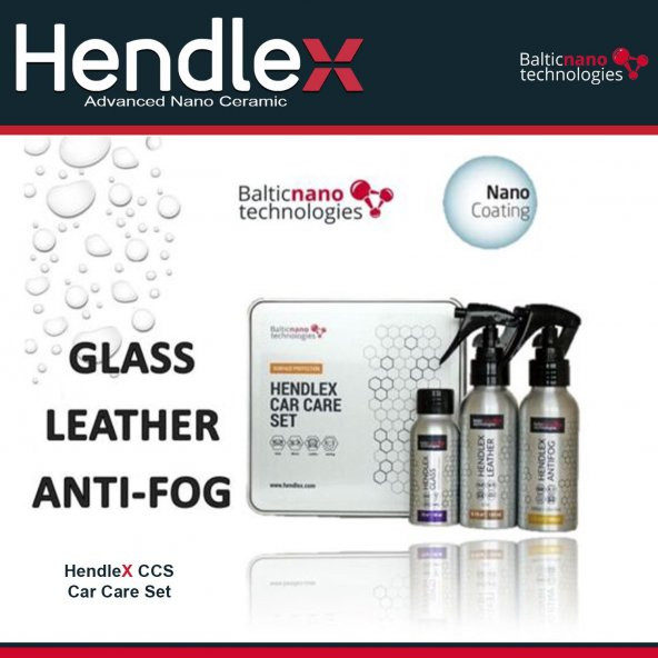 HENDLEX Car Care Set - Su itici-Bugu Önleyici-Deri Koruma - 3