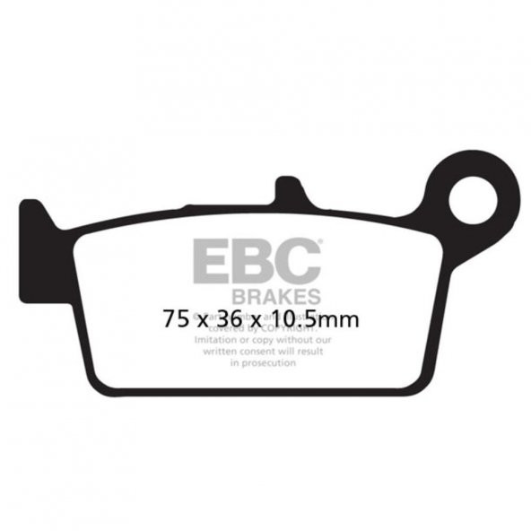 EBC FA131TT HONDA XR250/400/600, KAWASAKI KLX250/400 , SUZUKO DRZ400 ARKA FREN BALA