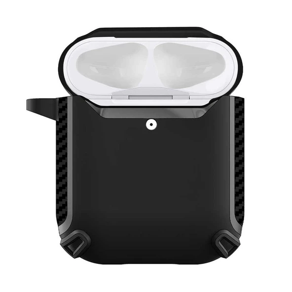 Smcase Apple Airpods Kılıf Karbon Görünüm Sert Armor A26 - 12