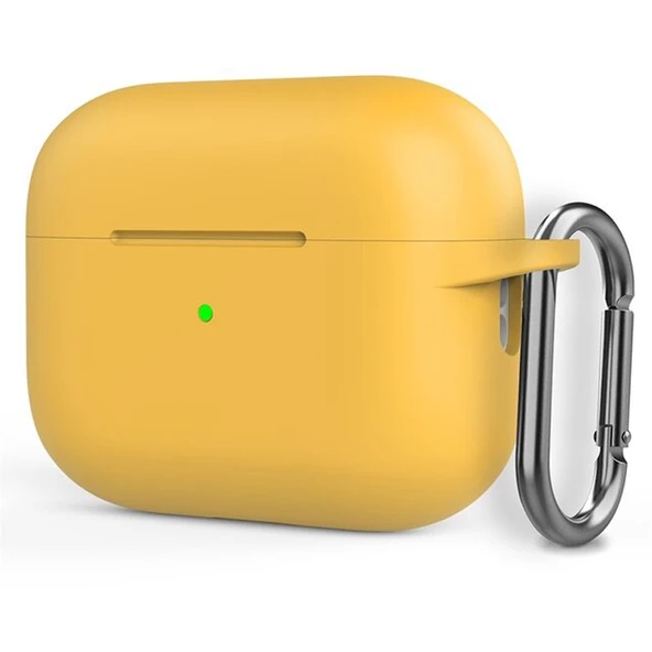 Smcase Apple Airpods Pro 2 Kılıf Mat Kancalı Silikon  İp SF16 - 5