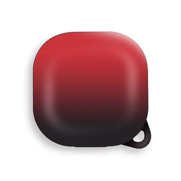 Smcase Samsung Galaxy Buds 2 Kılıf Çift Renk Kancalı Sert Plastik SF8