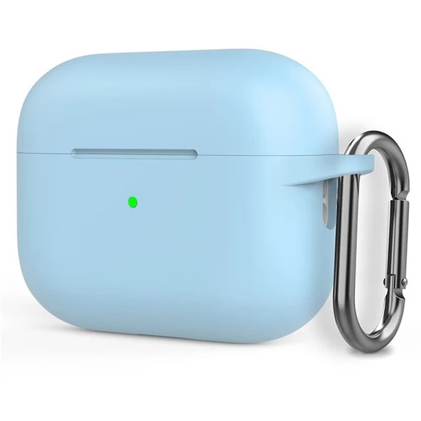 Smcase Apple Airpods Pro 2 Kılıf Mat Kancalı Silikon  İp SF16 - 9