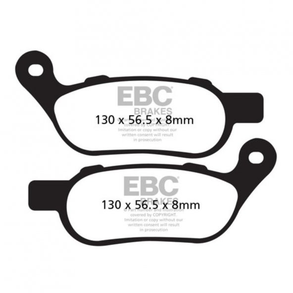 EBC FA458V HD FLSTFB Fat Boy, FLSTN Softail ,FXDB Street Bob 08-17 YARI SİNTER ÖN ürün görseli 1