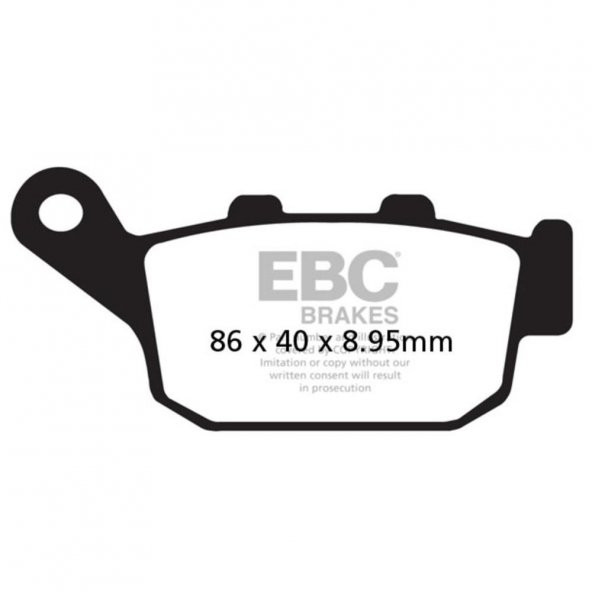 EBC FA496V HONDA NC750X , X-ADV, INTEGRA 750, CB/CBR650R YARI SINTER ARKA FREN BAL