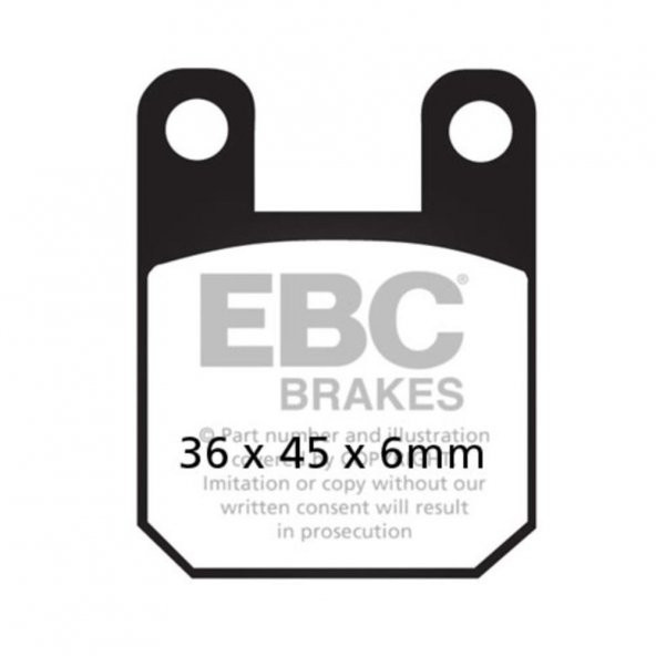EBC SFA115 BETA 50-125 RR , PEUGEOT LUDIX FREN BALATASI