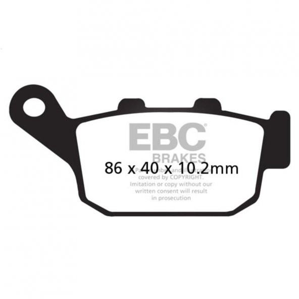 EBC SFA140 HONDA FES125/150 ,CB250 96-01 ARKA FREN BALATASI