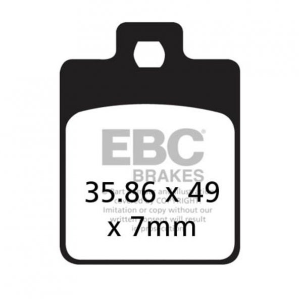 EBC SFA260 SYM SYMPHONY 125SR/ST, VESPA LX/S150 , PEUGEOT TWEET ÖN FREN BALATASI